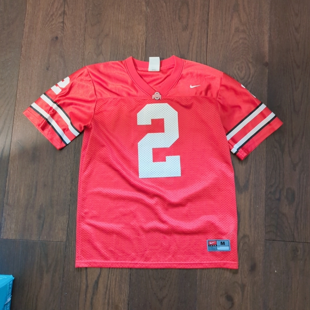 The Ohio state university buckeye jersey tee